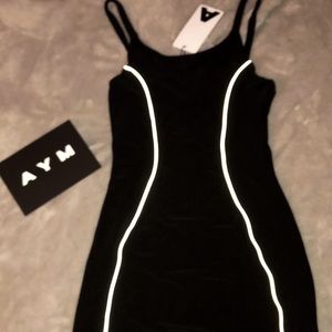 AYM-studio Hi-Vis Flash Mini Dress